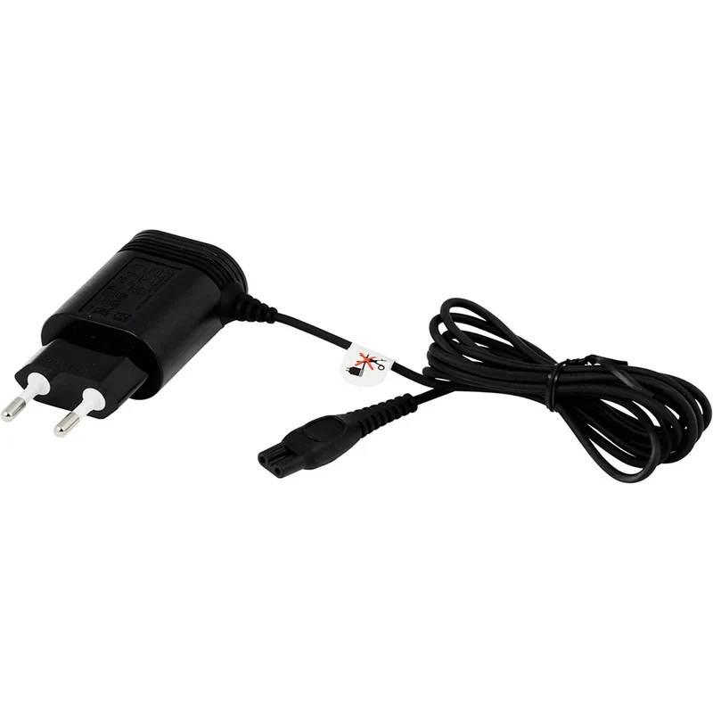 SCANPART - Chargeur rasoir - Compatible avec les rasoirs Philips - CRP136 - 2 m - Noir