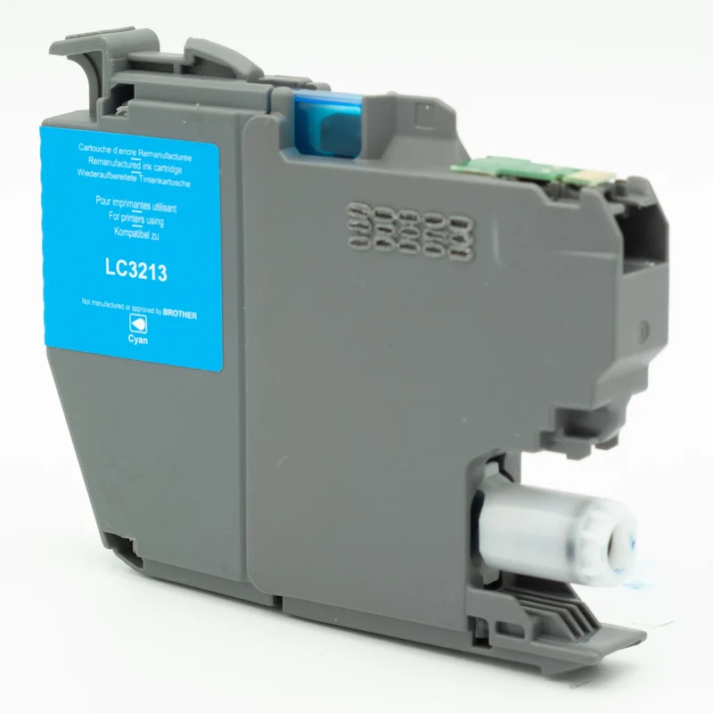 RECYCLECLUB Cartouche d'encre LC3213C - Bleu - Remplace Brother