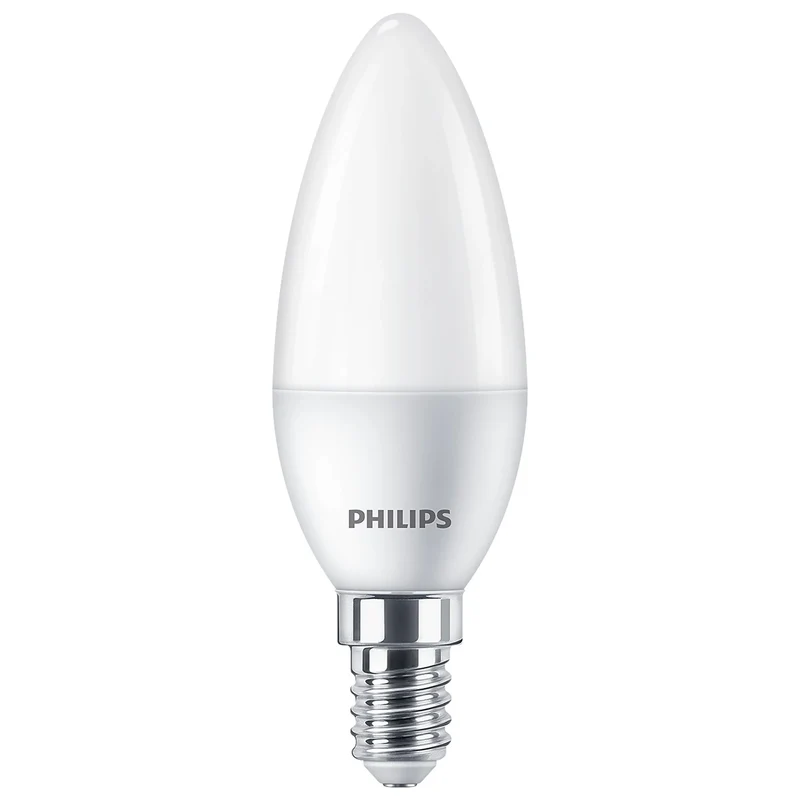PHILIPS - Light Bulb - E14 - 25 W - 250 Lumen - 2700 K - Frosted - Candle - Multipack