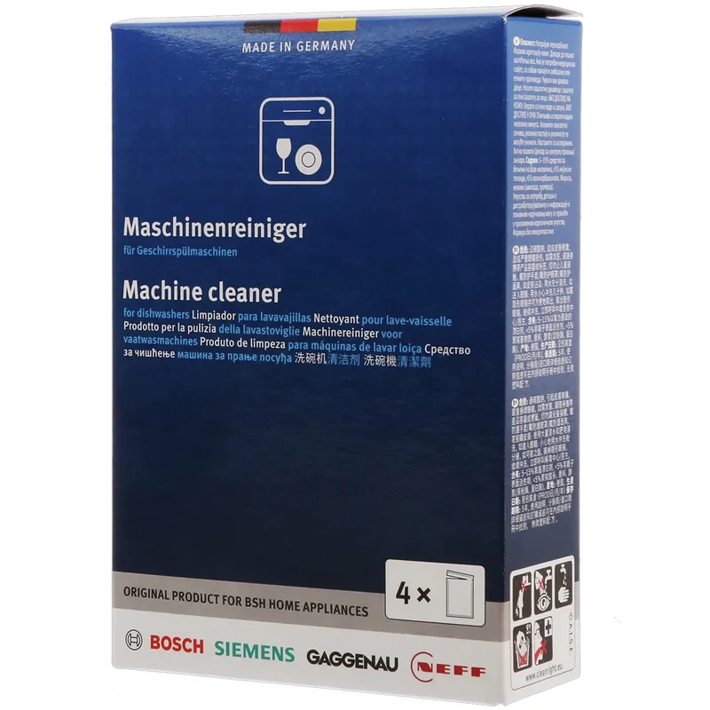 BOSCH SIEMENS Nettoyant pour lave-vaisselle 00312477 - Multi Pack - Poudre