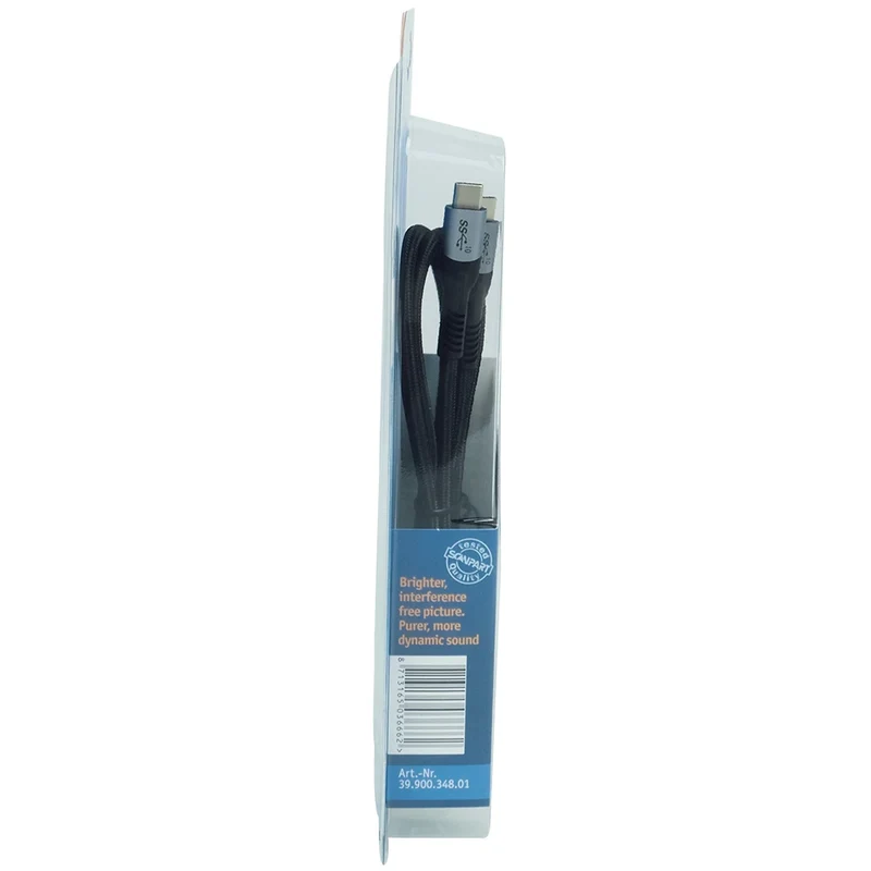 SCANPART - Câble de chargement et de données - USB-C (Mâle) - USB-C (Mâle) - 1,0 m