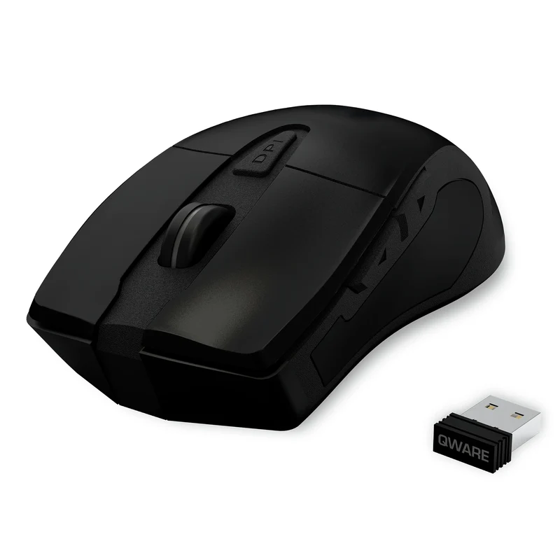 QWARE - Souris - Preston XL - Sans fil - USB-A