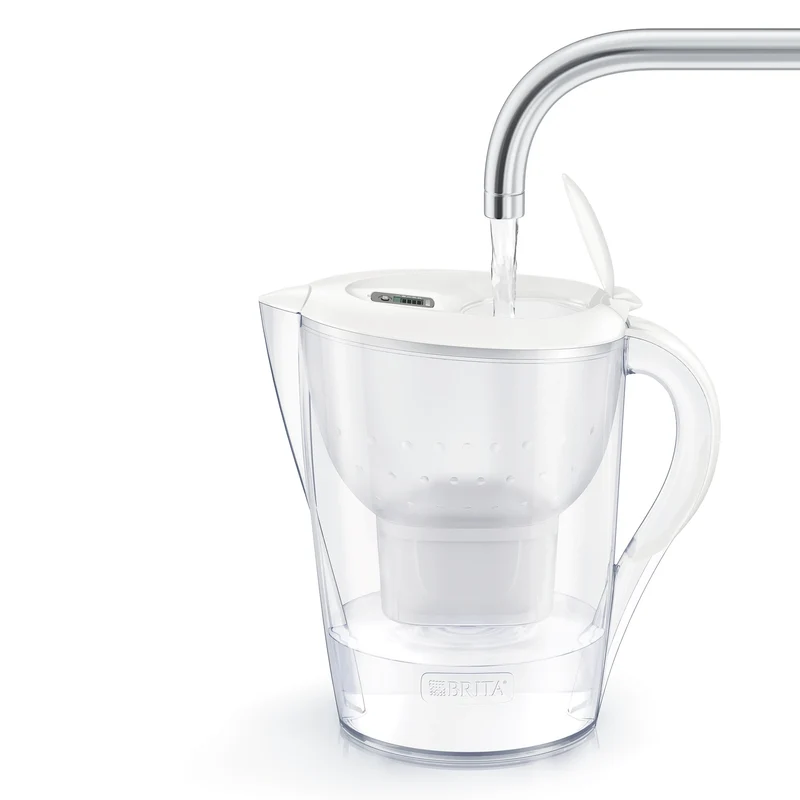 BRITA - Marella XL - Carafe filtrante à eau - Blanc - 3,5 L - Filtre à eau inclus