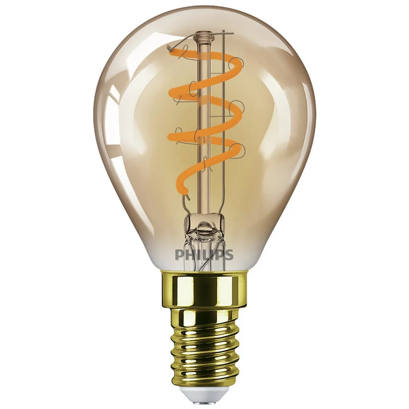 PHILIPS - Vintage Led - E14 - 15 W - 136 Lumen - 1800 K - Flame - Bulb