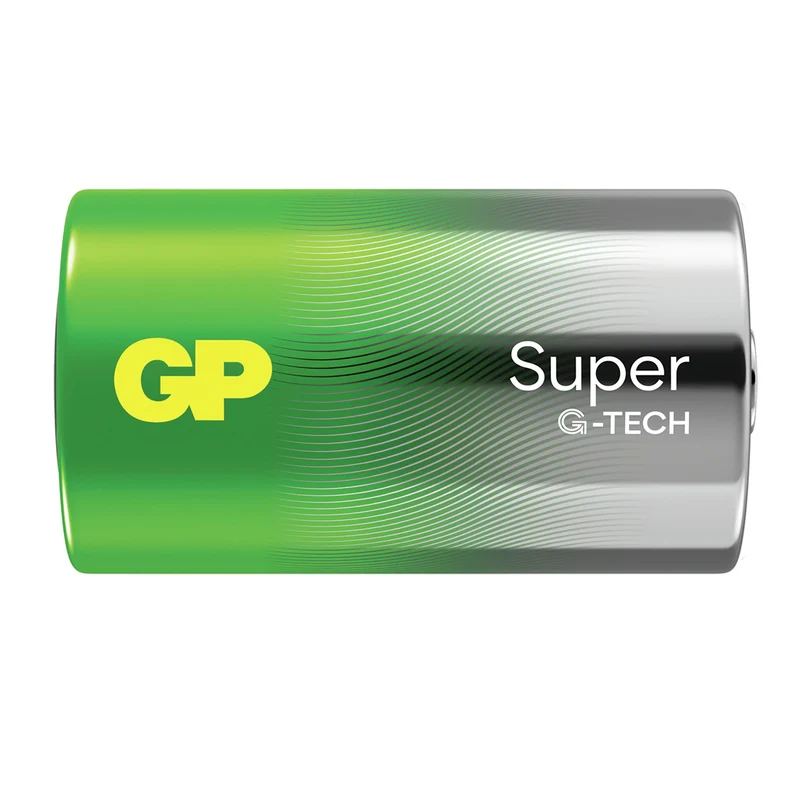 GP Super Alkaline D | LR20 - Pack duo - 1.5 V - 3000 mAh Batterie