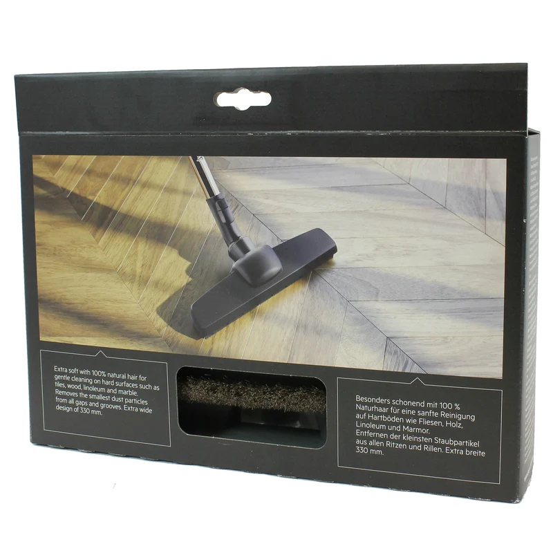 AEG Brosse parquet AP240 - 33 cm - Poils naturels - diamètre 32 mm + 35 mm