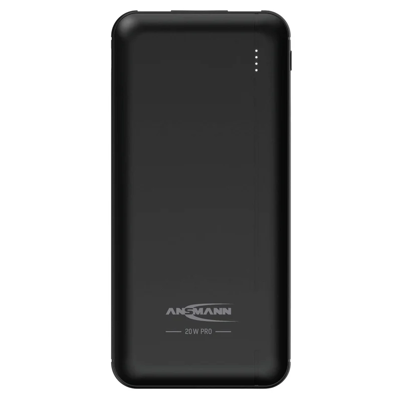 ANSMANN - Banque de puissance - PB320PD - Noir - 10000mAh - 1x USB-C|2x USB-A (F)