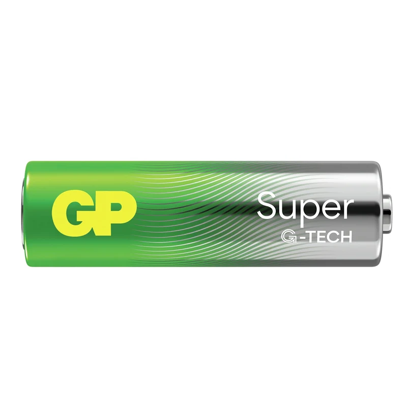 GP Super Alkaline AA | LR06 - Multipack - 4 Pièces - 1.5 V - 2900 mAh Batterie