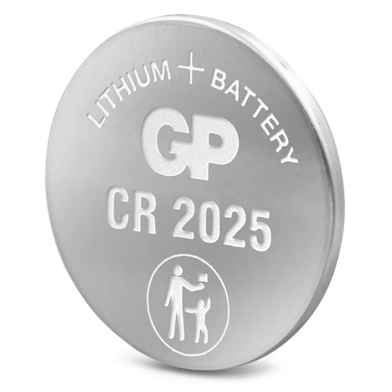 GP Lithium CR2025 | 2025 - 3 V - 160 mAh - Cellule bouton