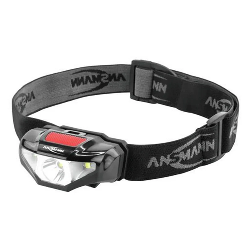 ANSMANN - Lampe frontale - HD70B - 65 lumens - Noir