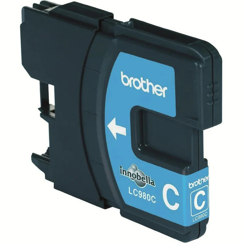BROTHER Cartouche d'encre LC980C - Bleu