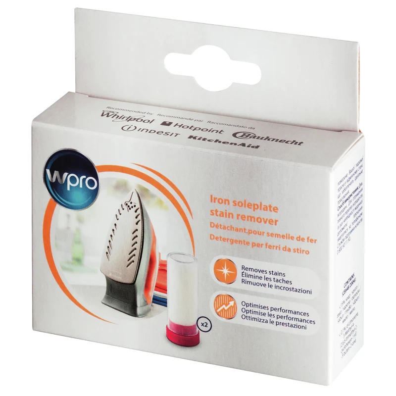 WPRO - Bâtonnet de nettoyage pour fers à vapeur - IRO002 - 2 pièces