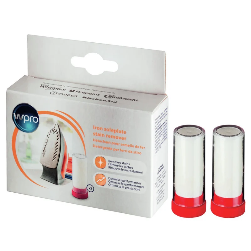 WPRO - Bâtonnet de nettoyage pour fers à vapeur - IRO002 - 2 pièces