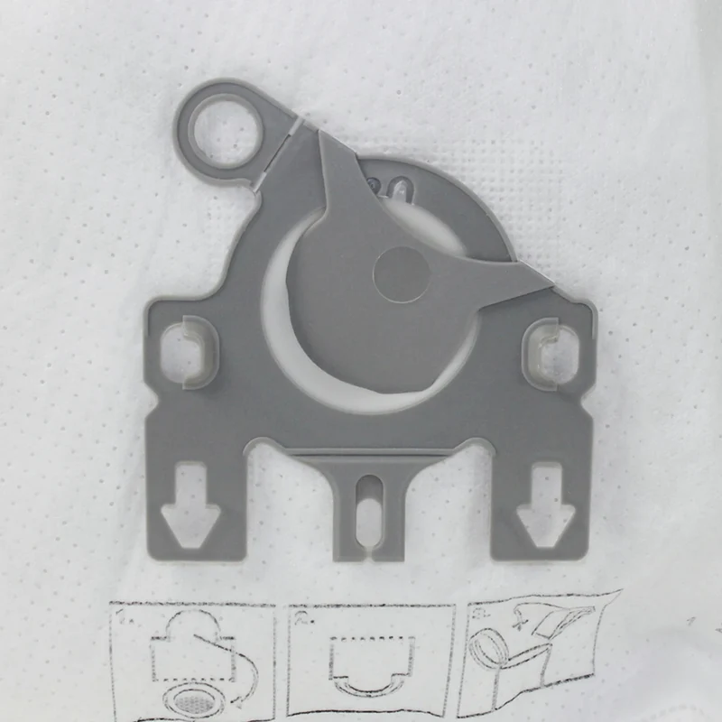 CLEANBAG M158MIE-MAXI - 12 Sacs d´aspirateur - 2 Microfiltres - adapté pour Miele G / H / N