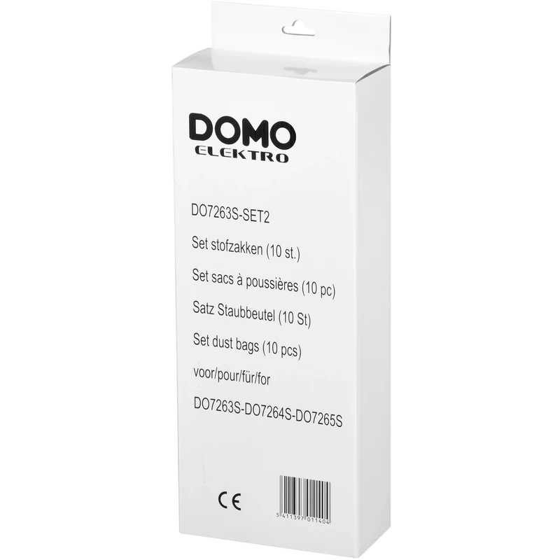 DOMO D07263S-SET2 - 10 Sacs d´aspirateur