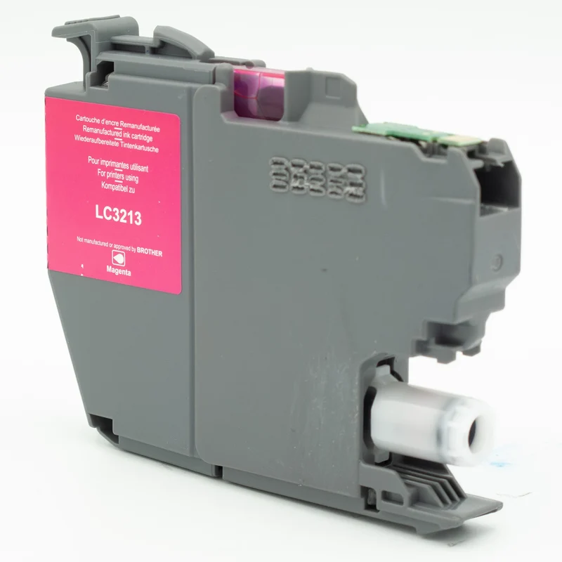 RECYCLECLUB Cartouche d'encre LC3213M - Rouge - Remplace Brother