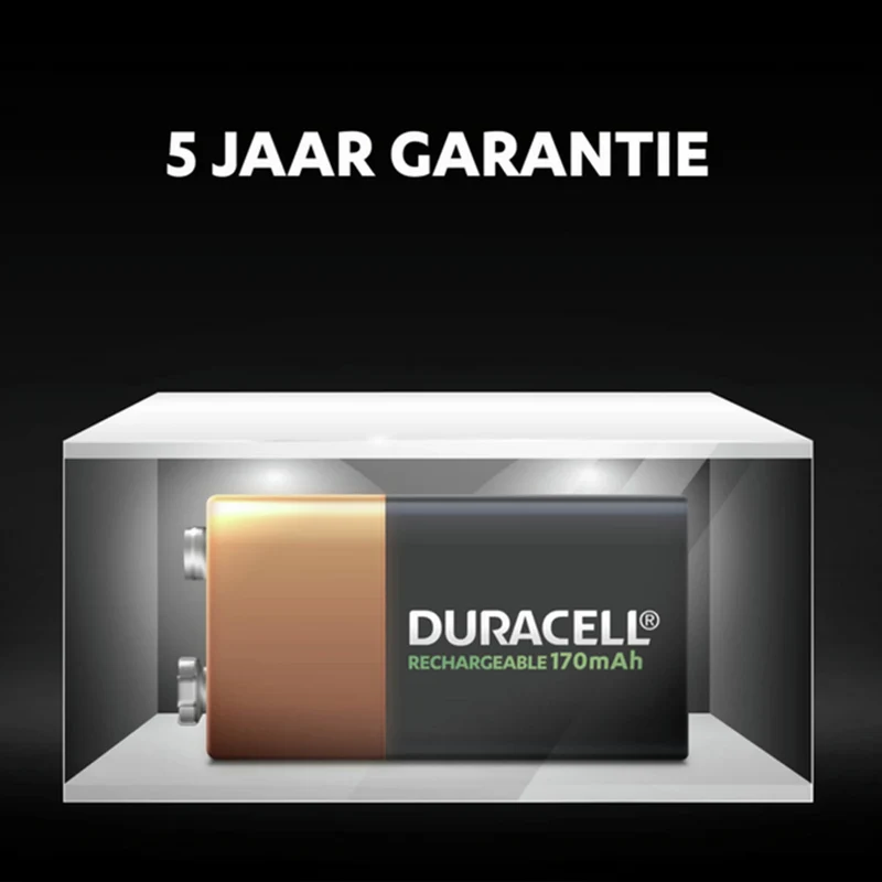 DURACELL NiMH 9V1 | E-Block - 9 V - 170 mAh - Rechargeable Batterie