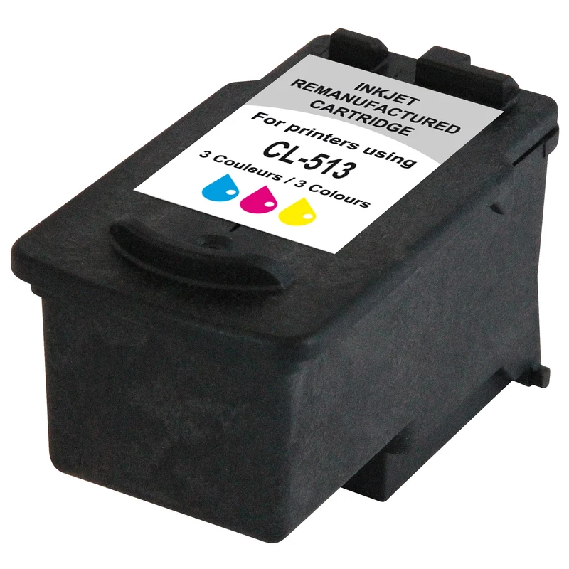 RECYCLECLUB Cartouche d'encre CL-513 - Couleur - Remplace Canon