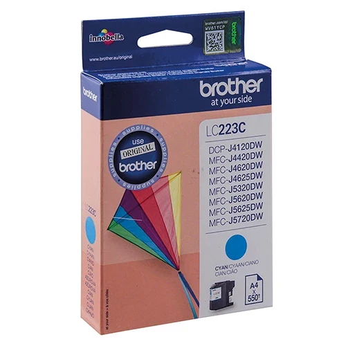 BROTHER Cartouche d'encre LC223C - Bleu