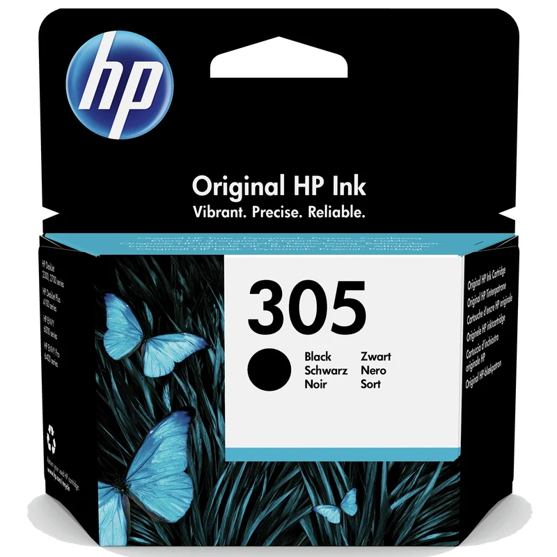 HP Cartouche d'encre 305 - Noir