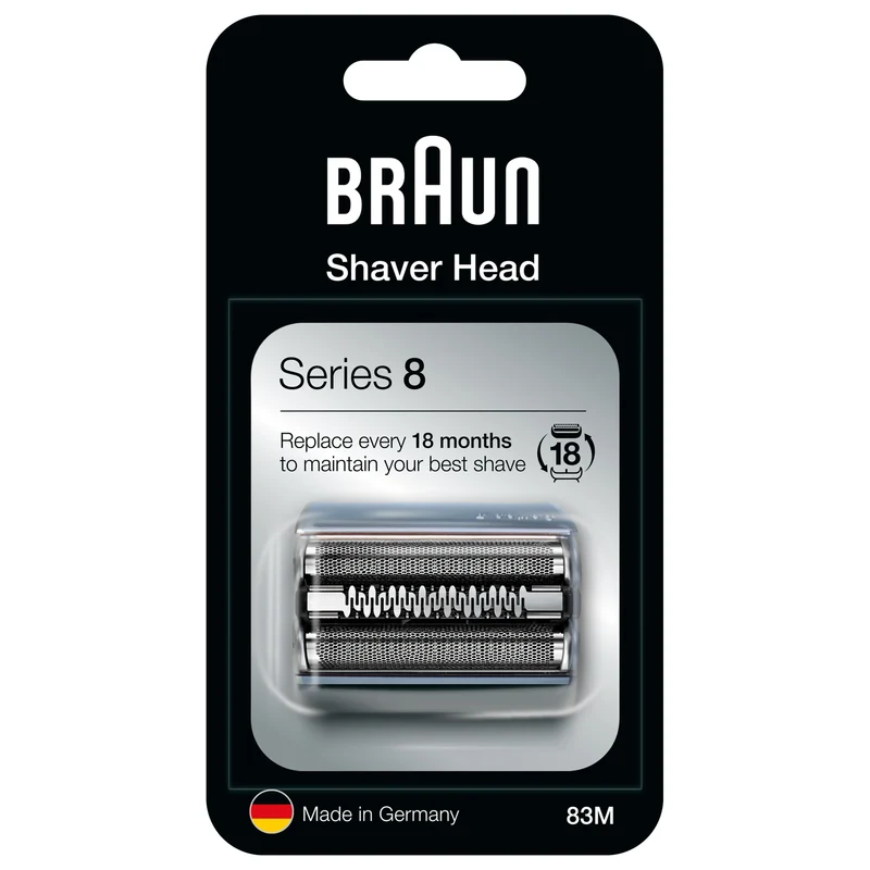 BRAUN - 83M - Lame de rasoir - Series 8 - Cassette - Argent - 1 Pièce