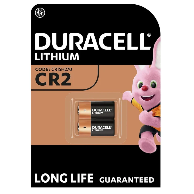 DURACELL Lithium CR2 - Pack duo - 3 V - 750 mAh Batterie