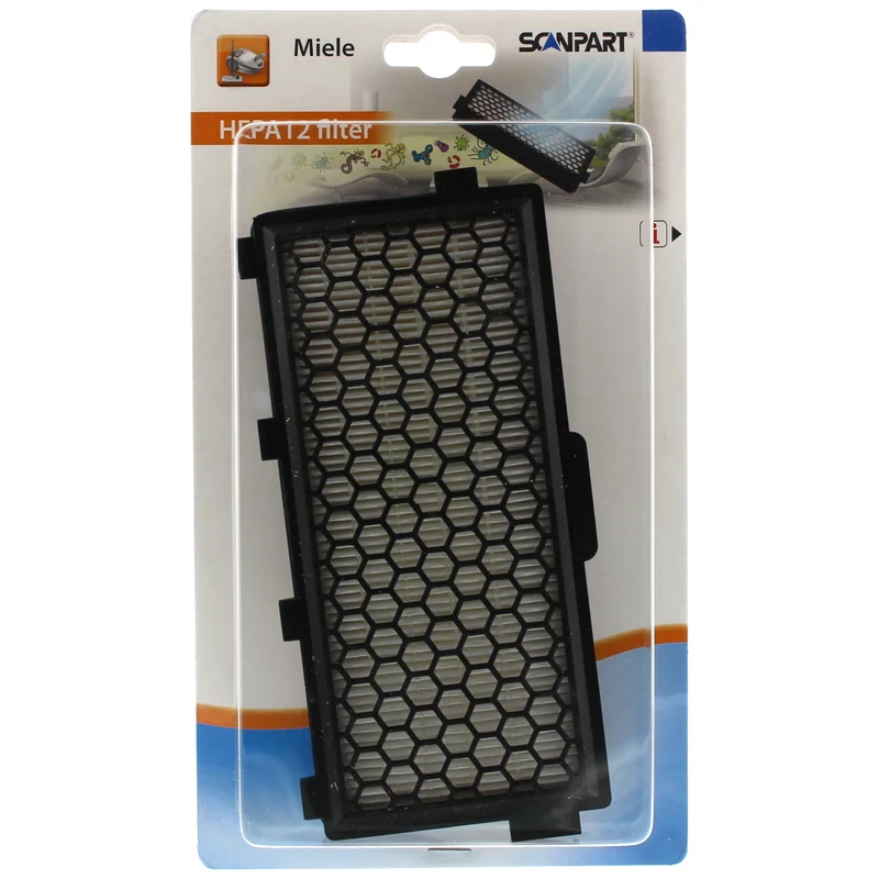 SCANPART Filtre d'échappement SF-HA50 - Suitable for Miele H12|AirClean