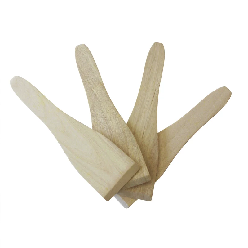 FRITEL - Spatules à raclette / Spatules Gourmet - Bois - Lot de 4