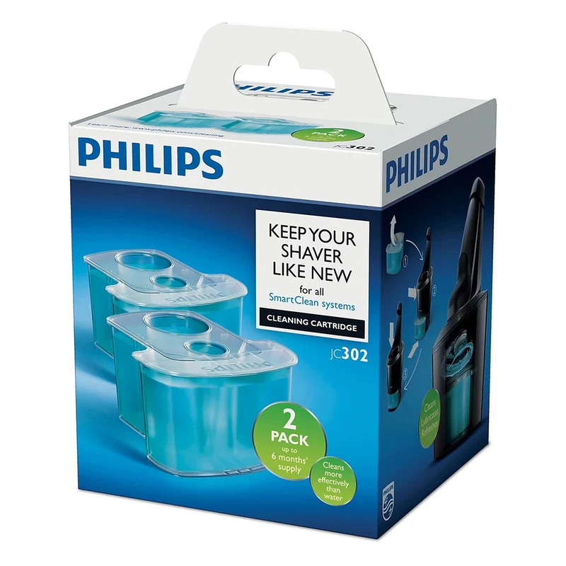 PHILIPS - JC302 - Jet Clean - Cartouche de nettoyage - 2 Pièces