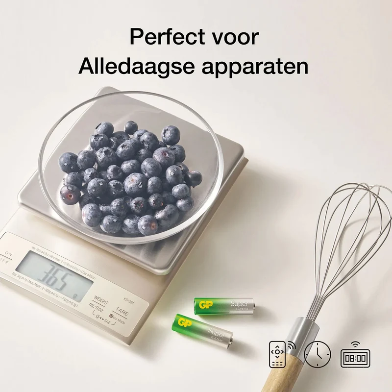 GP Super Alkaline AA | LR06 - Multipack - 24 Pièces - 1.5 V - 2900 mAh Batterie
