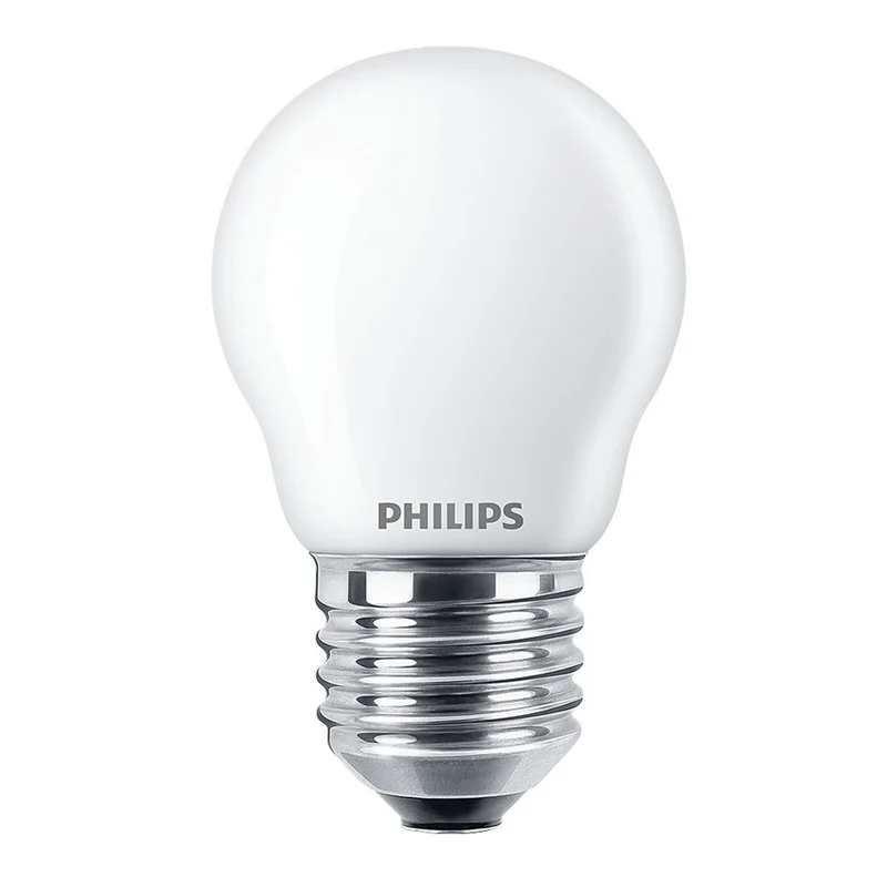 PHILIPS - Light Bulb - E27 - 40 W - 470 Lumen - 2700 K - Frosted - Bulb - Duo Pack