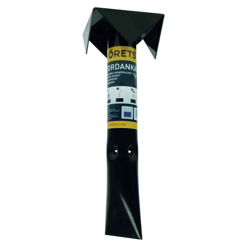 RÖRETS - Ancrage au sol - Pied pour séchoir rotatif - Pour tubes de 30, 38 et 50 mm de diamètre