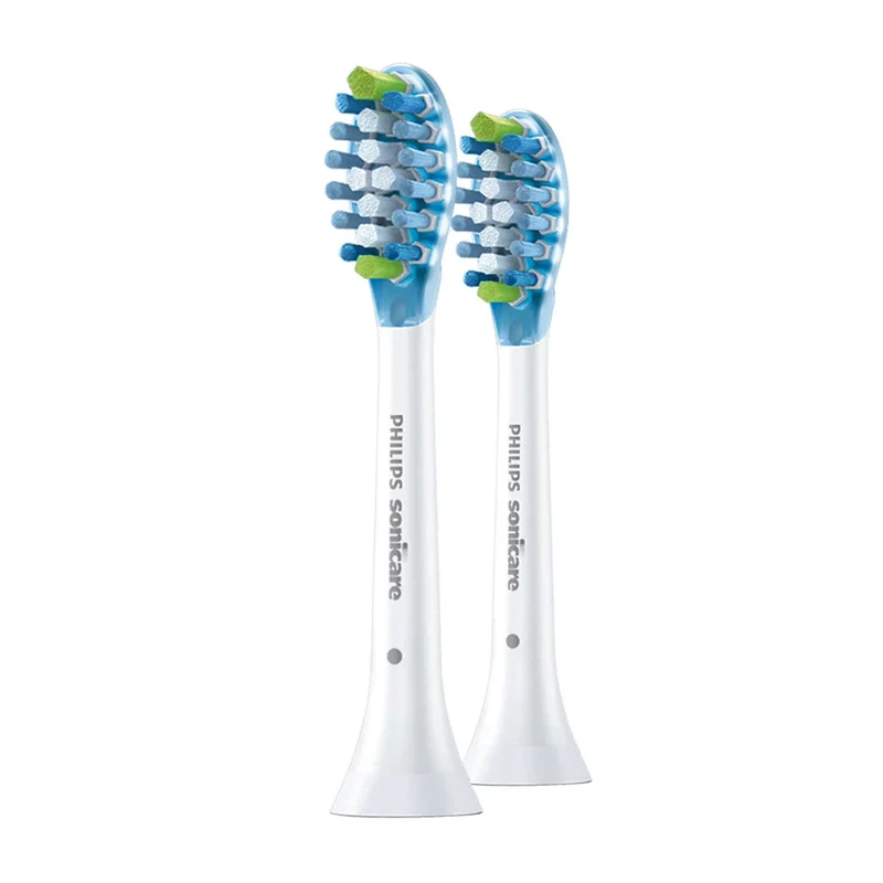 Philips - Brossettes - Sonicare C3 - Premium Plaque Defence - 2 Pièces - Blanc - HX9042
