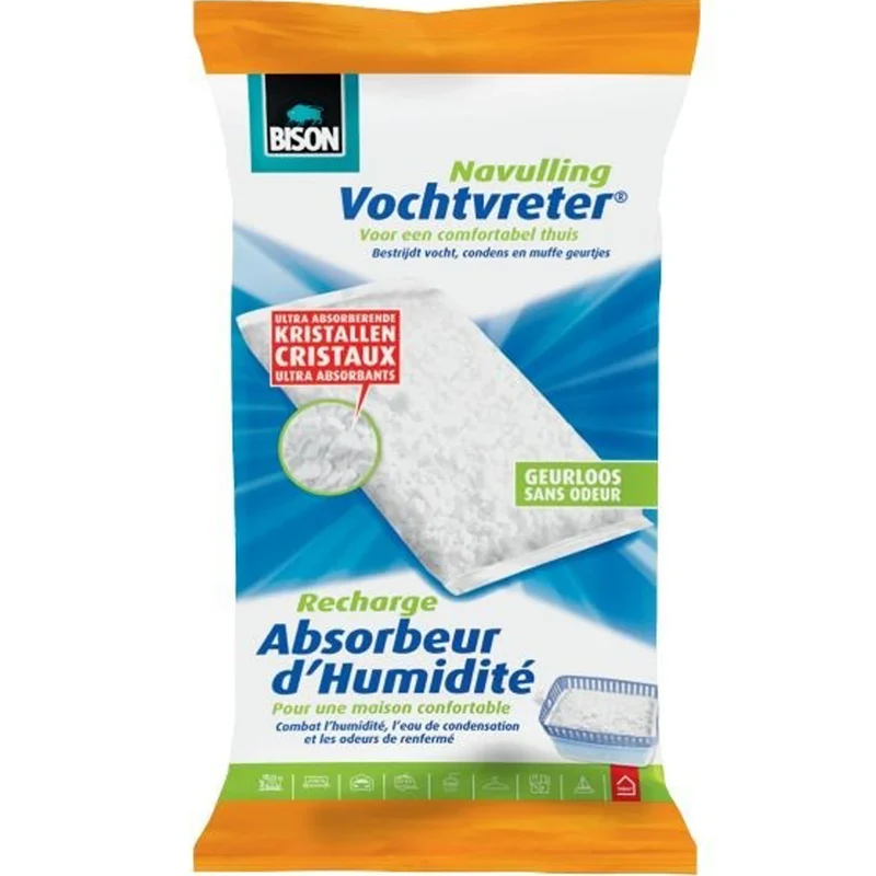 BISON - Recharge pour déshumidificateur - 1 kg