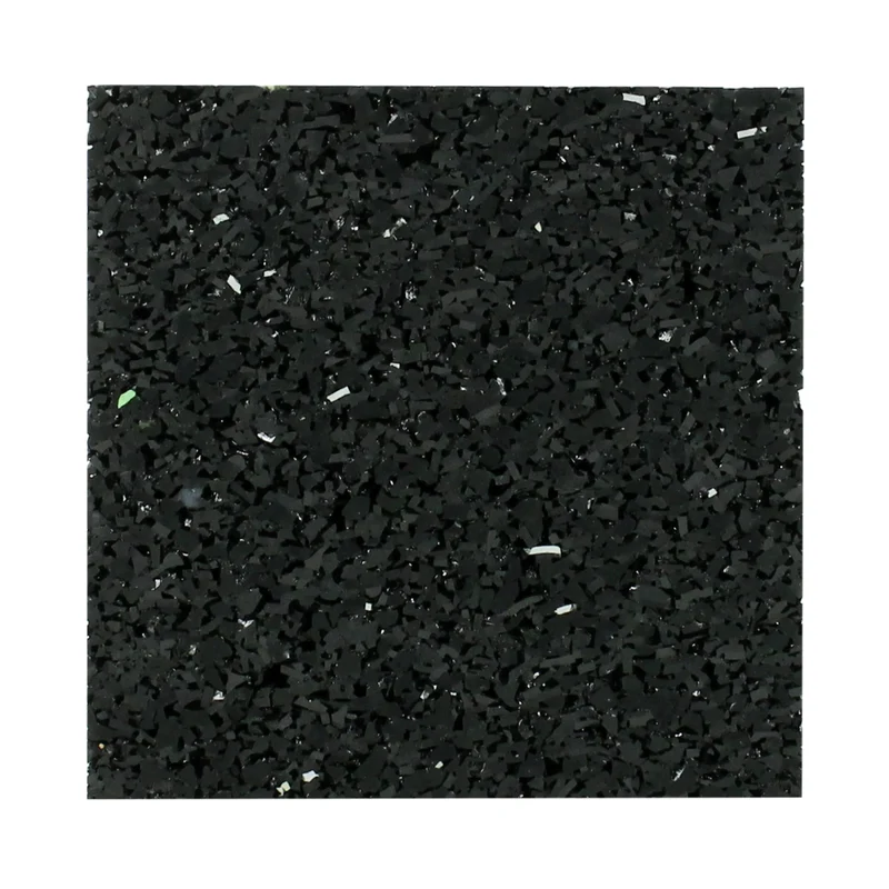 SCANPART - Patins antidérapants et anti-vibrations - Carrés - 10 x 10 cm - Noirs - Lot de 4
