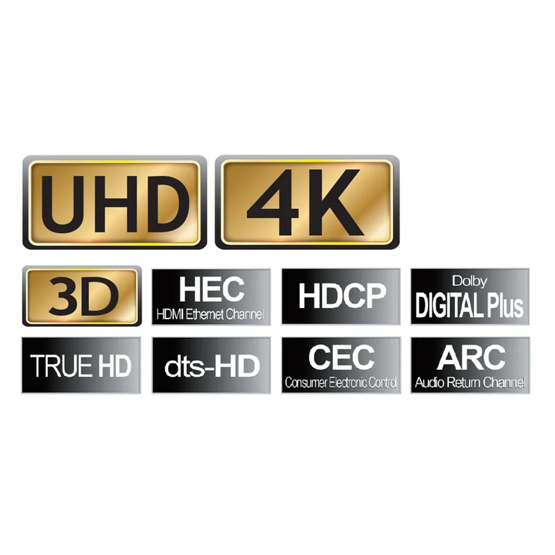 SCANPART - Câble HDMI - Câble adaptateur - 4K|Ultra HD|30 Hz|High Speed|ARC HDMI (Mâle) - Micro HDMI (Mâle) - 1,5 m
