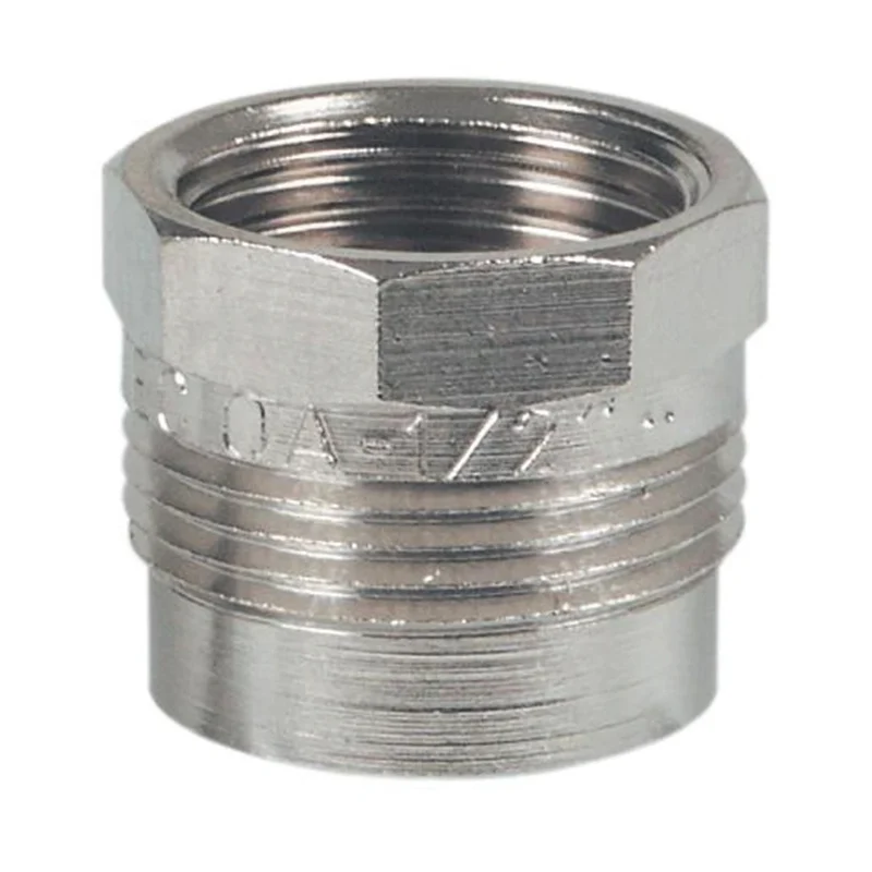 SCANPART - Raccord de gaz - M24 (M) - 1/2" (F) - Droit