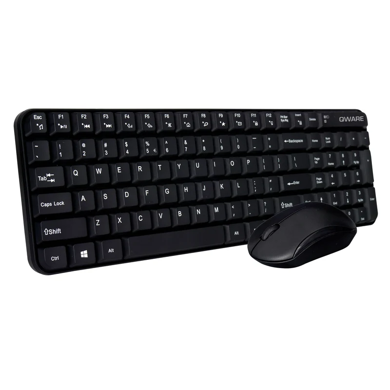 QWARE - Souris et clavier - Waterford - Sans fil - USB-A/C
