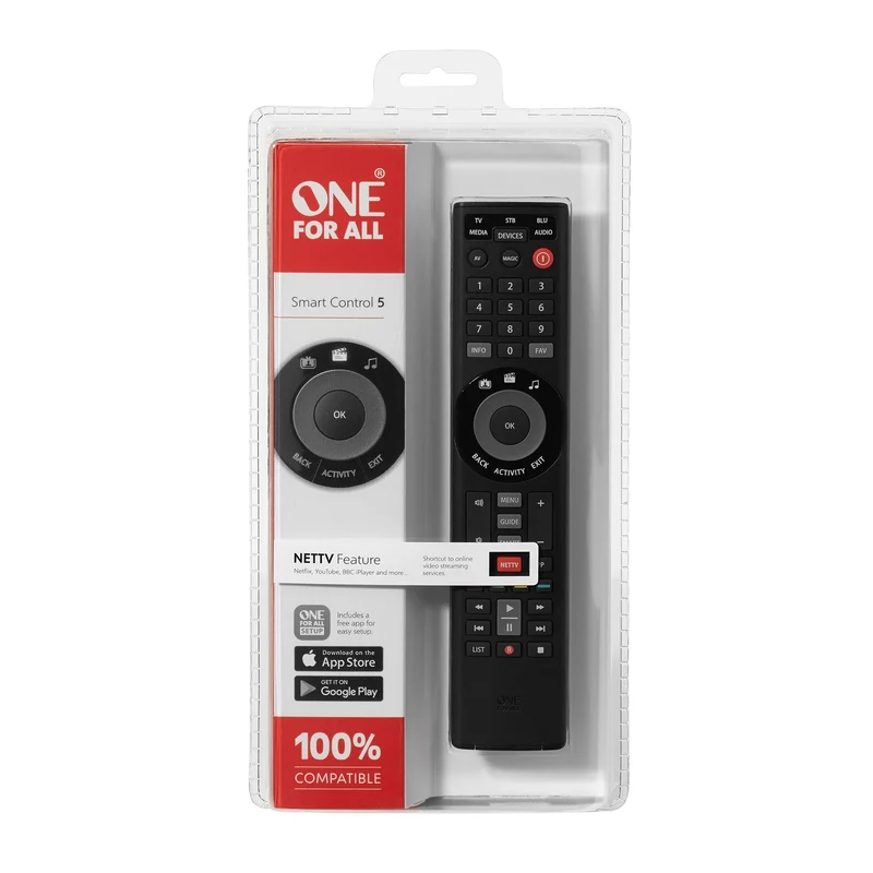 ONE FOR ALL - Telecommande - Universel - URC7955 - Smart Control 5