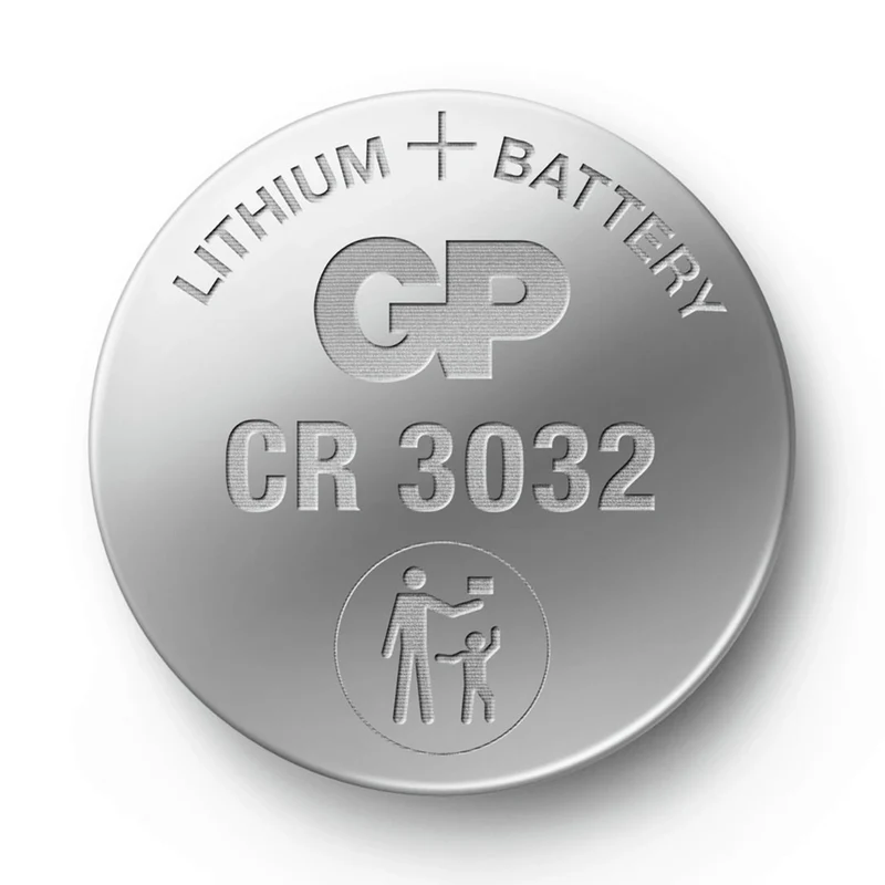 GP Lithium CR3032 | 3032 - 3 V - 550 mAh - Cellule bouton