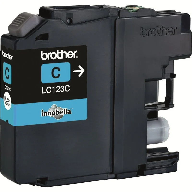 BROTHER Cartouche d'encre LC123C - Bleu
