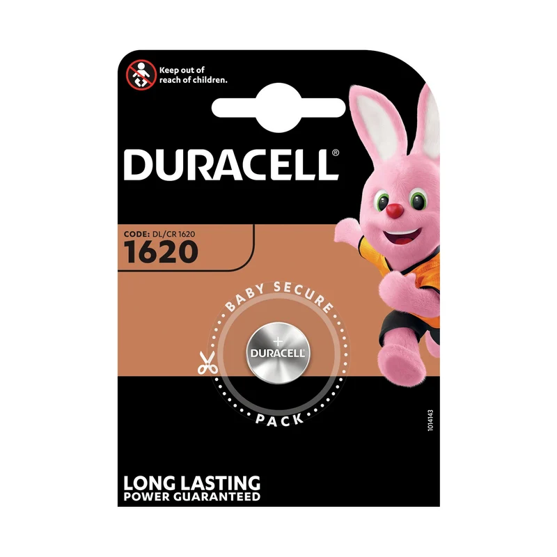 DURACELL Lithium CR1620 | 1620 - 3 V - 70 mAh - Cellule bouton