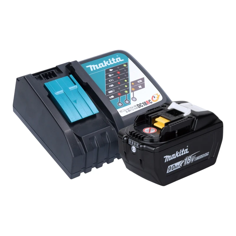 Souffleur sans fil Makita DUB 186 Z 18 V + 1 batterie 9,0 Ah + chargeur