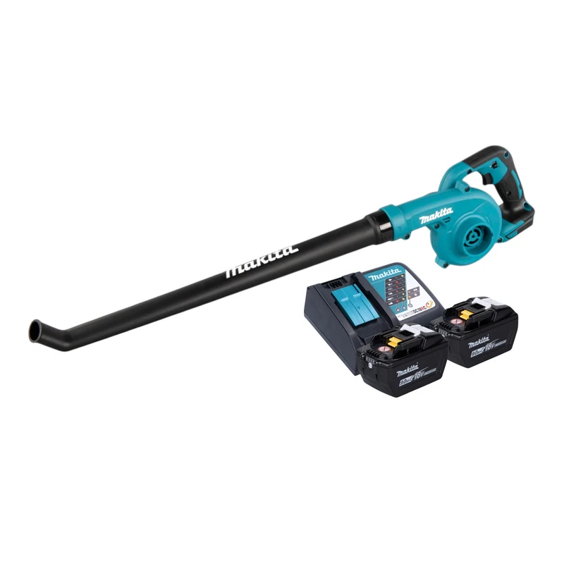Souffleur sans fil Makita DUB 186 Z 18 V + 2 batteries 9,0 Ah + chargeur