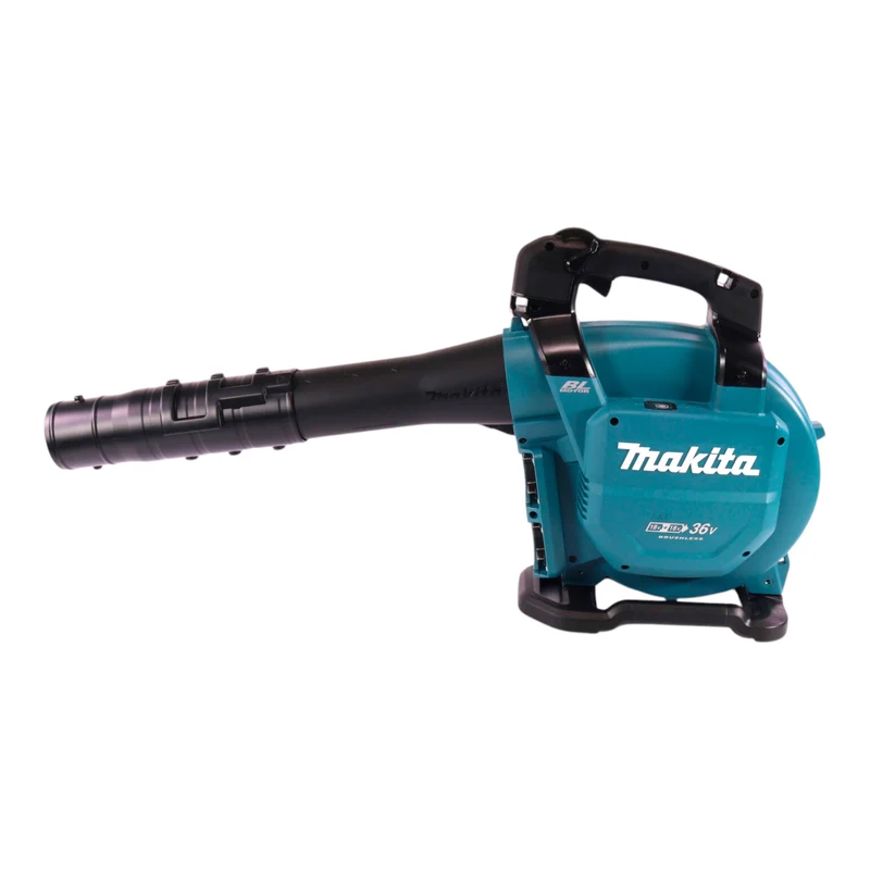 Souffleur/aspirateur à batterie Makita DUB 363 ZV 36 V (2 x 18 V) sans balais + kit d'aspiration + 2 batteries 9,0 Ah - sans chargeur