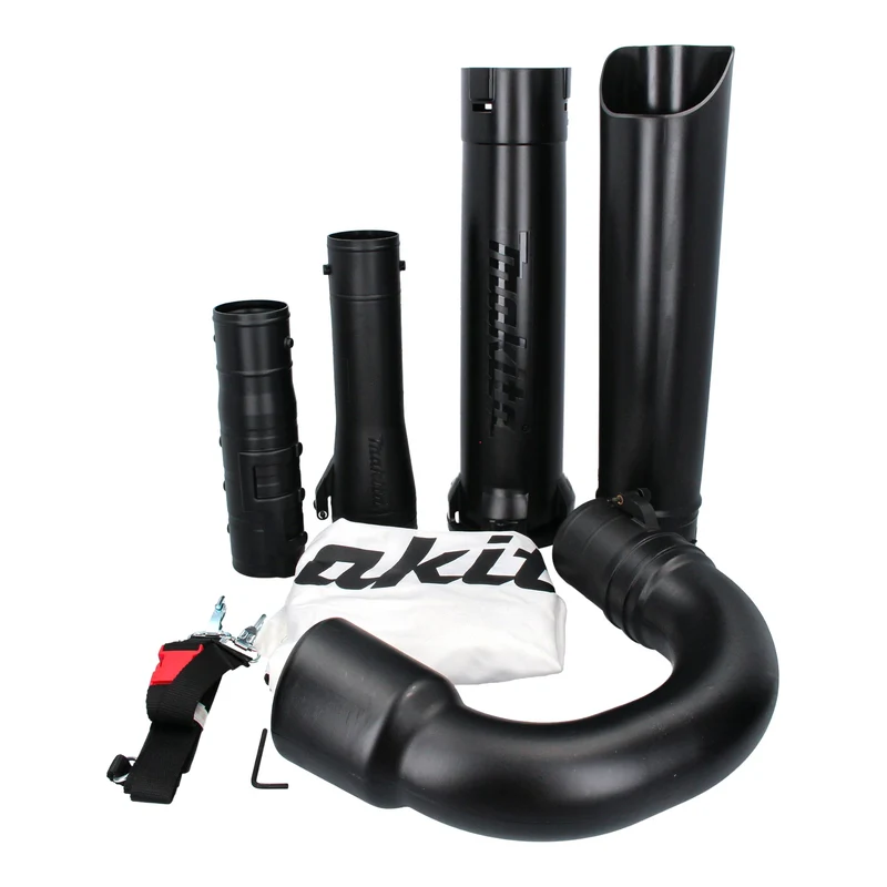 Souffleur/aspirateur à batterie Makita DUB 363 ZV 36 V (2 x 18 V) sans balais + kit d'aspiration + 2 batteries 9,0 Ah - sans chargeur
