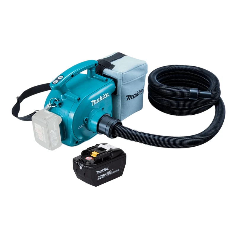 Aspirateur sans fil Makita DVC 350 Z 18 V + 1 batterie 9,0 Ah - sans chargeur