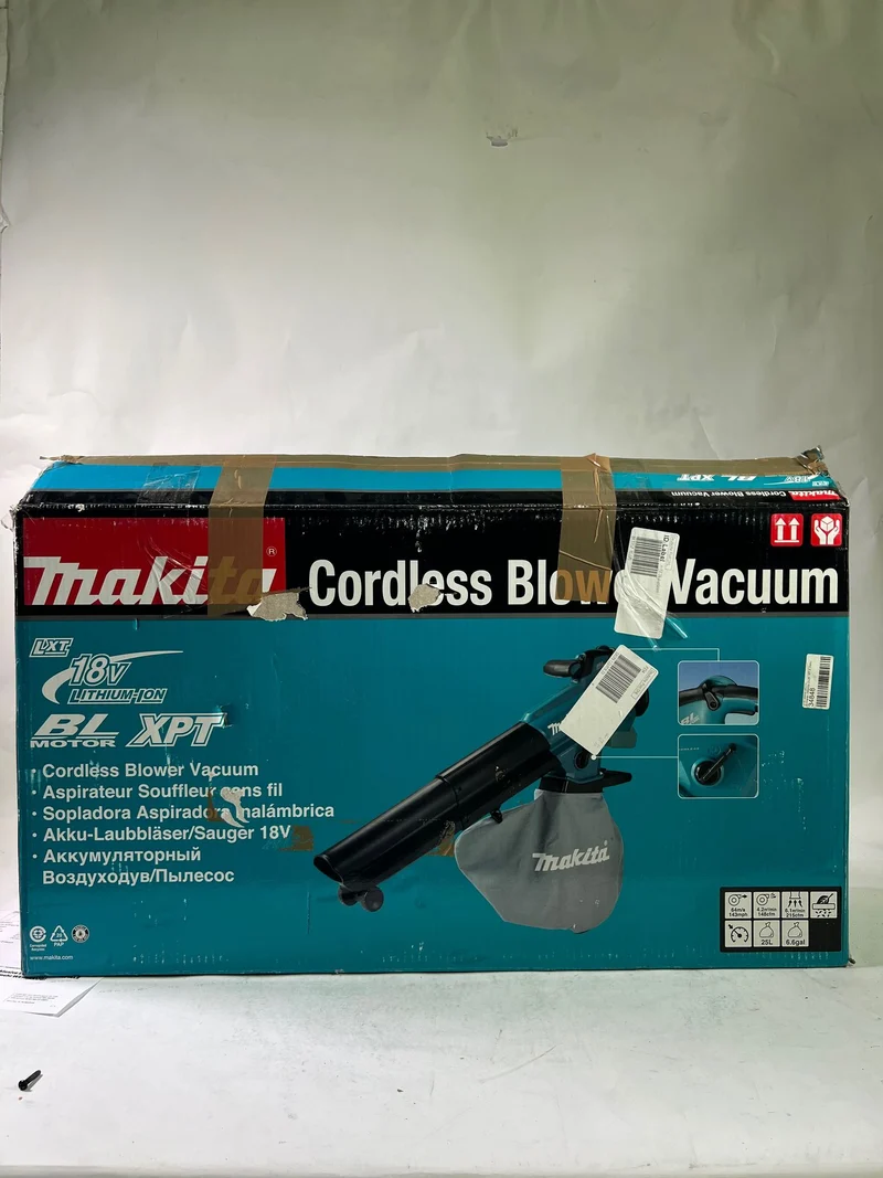 Makita DUB 187 Z Akku Laubbläser und Laubsauger 18 V Brushless Solo - ohne Akku, ohne Ladegerät - Gebraucht