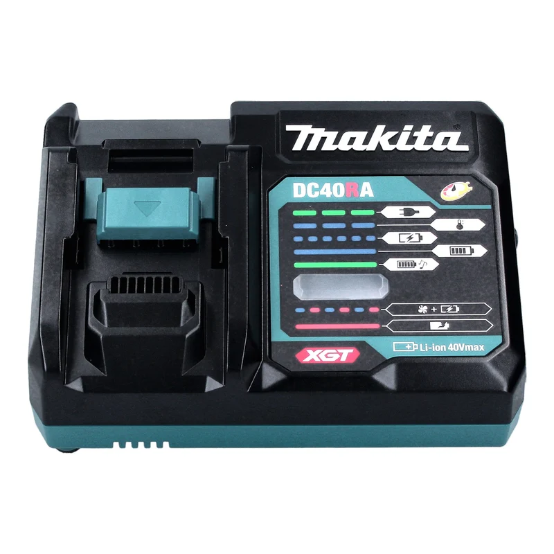 Kit Makita Power Source 2 batteries BL 4040 F 40 V max. 4,0 Ah XGT (2x 1910N6-8) + chargeur DC 40 RA (191E07-8)