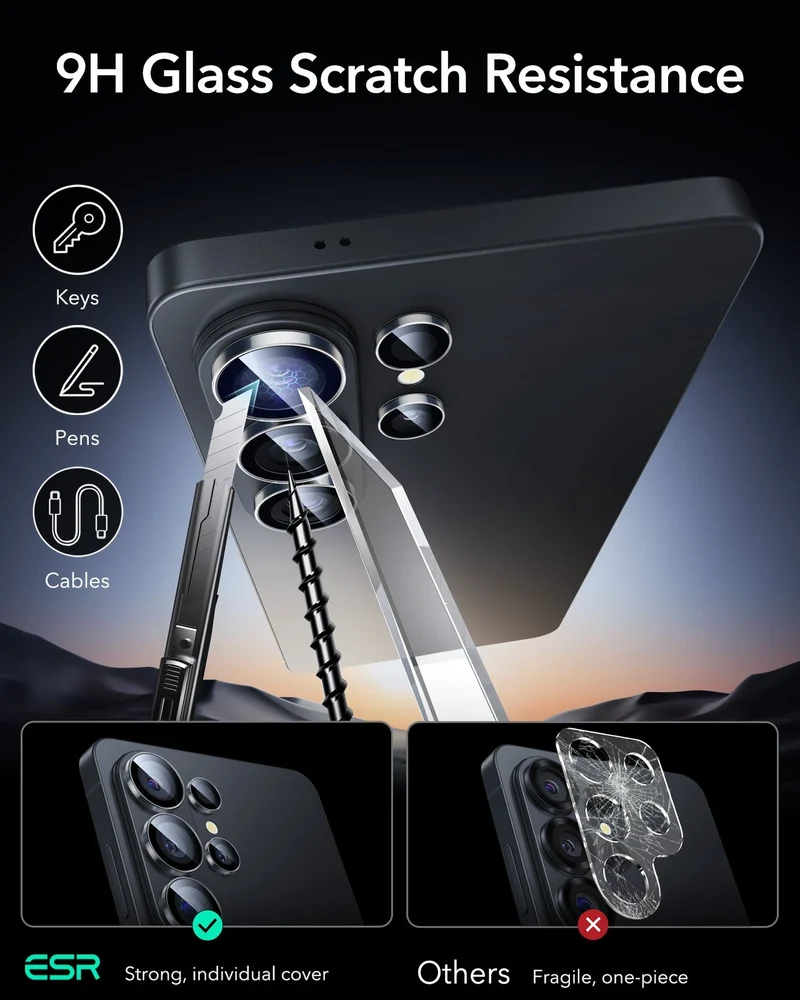 Galaxy S26 Ultra Armorite® Camera Lens Protector - Clear